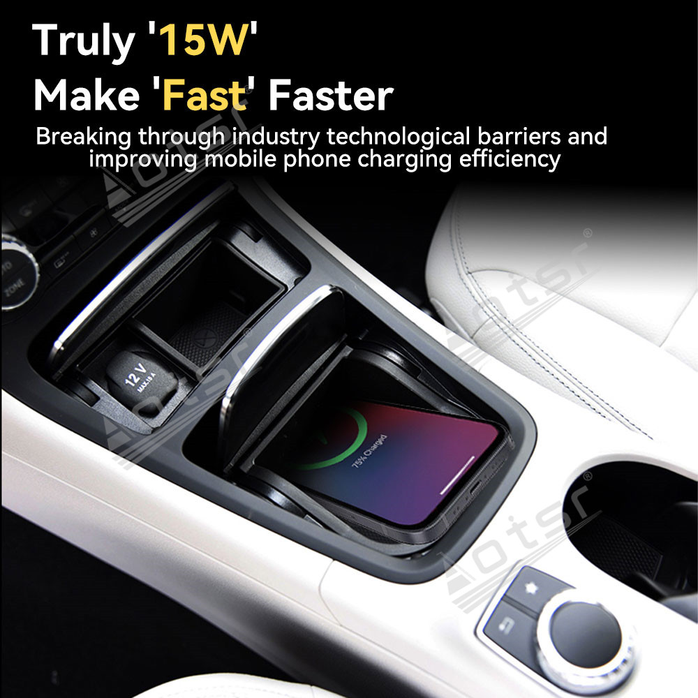 Wireless Phone Charger Pad - Mercedes Benz B/A Sınıfı 2014-2019 için