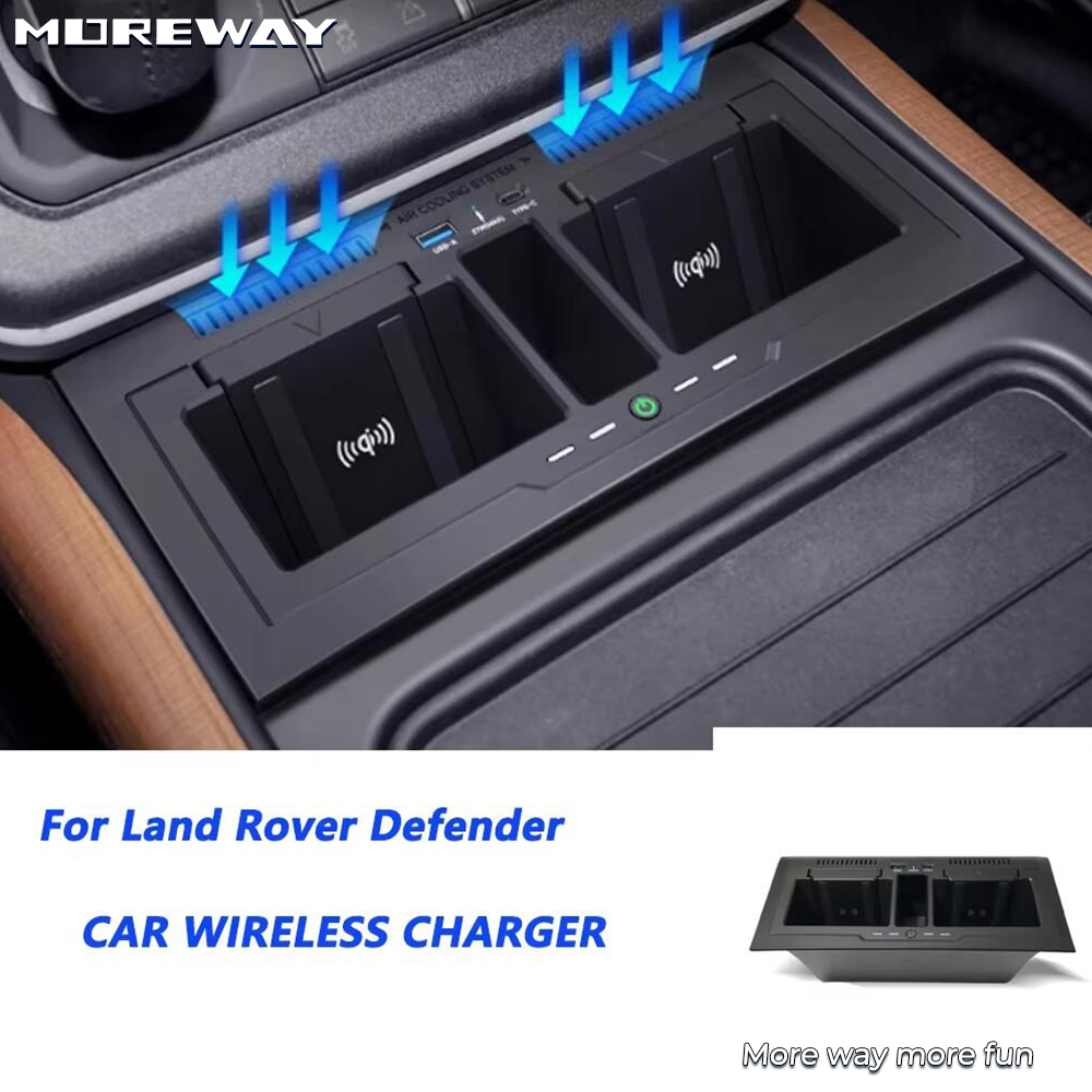 Wireless Phone Charger Pad - Moreway Hızlı Şarj Araç Şarj Pedi