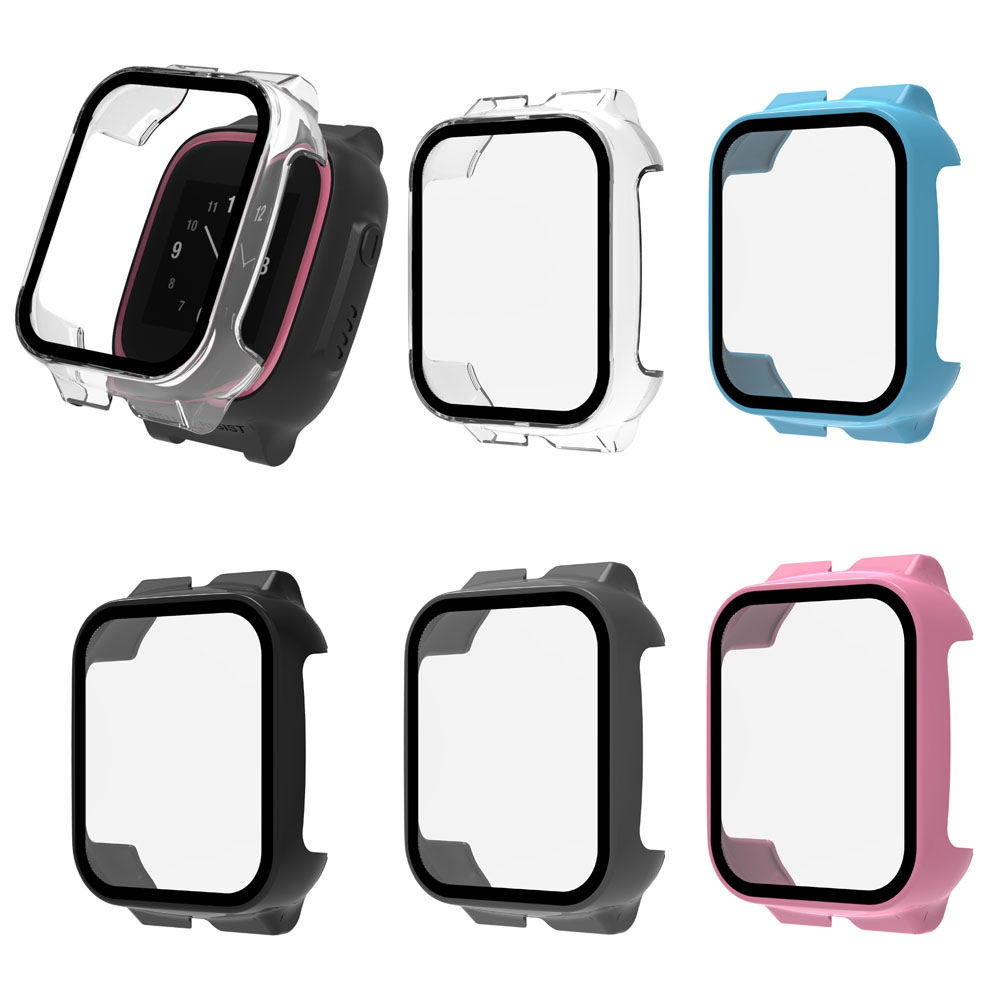 Smart Watch Kids - Sert Kenar Kabuk Tam Ekran Cam