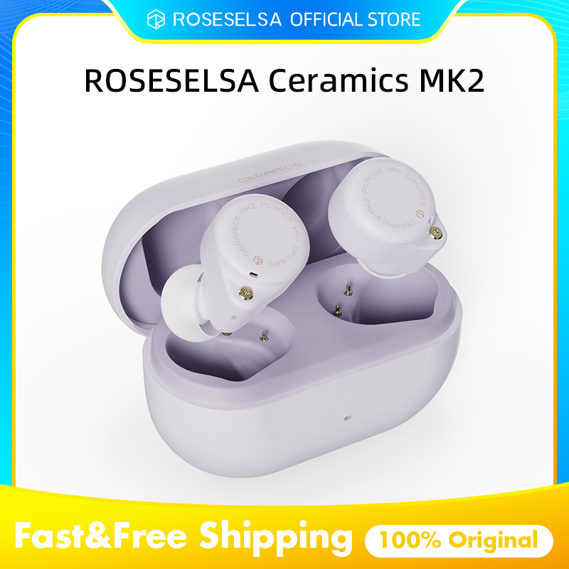 Earbuds Anc Wireless - ROSESELSA Ceramics MK2 TWS Kulaklıklar 40dB