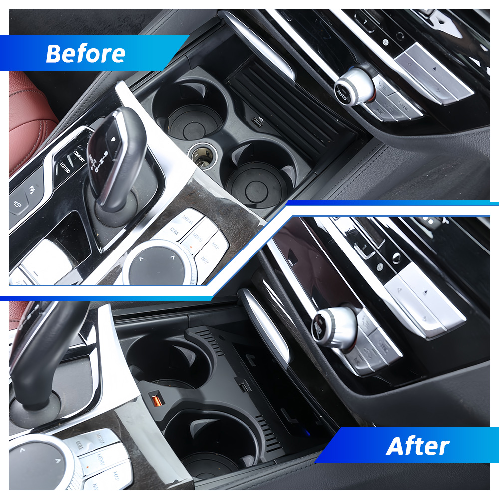 BMW 5 6 Serisi G30 G31 G32 G38 - Wireless Phone Charger Pad incelemesi ve fiyatı