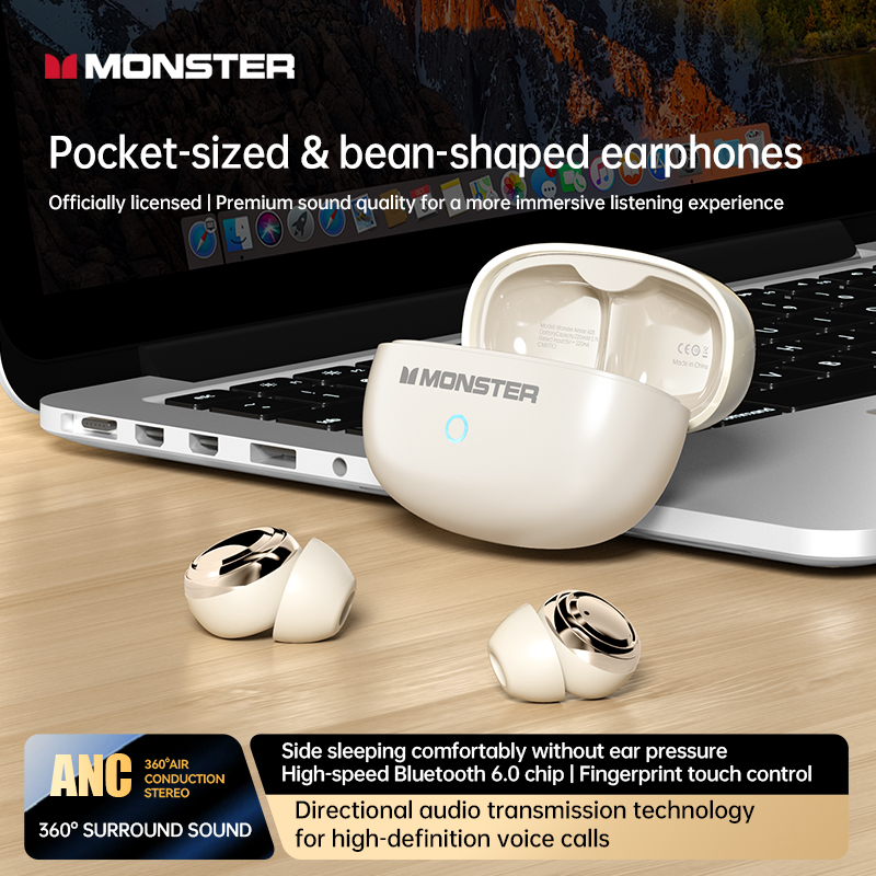 Monster A08 ANC Bluetooth 6.0  - Earbuds Anc Wireless incelemesi ve fiyatı