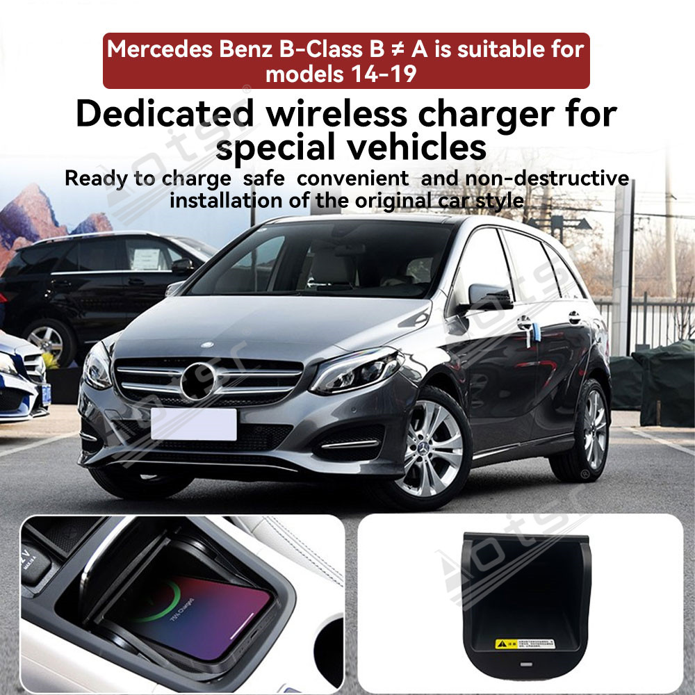 Mercedes Benz B/A Sınıfı 2014- - Wireless Phone Charger Pad incelemesi ve fiyatı