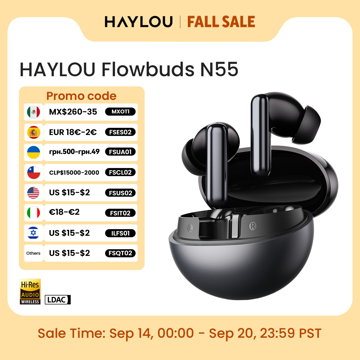 HAYLOU Flowbuds N55 Kablosuz K - Earbuds Anc Wireless incelemesi ve fiyatı
