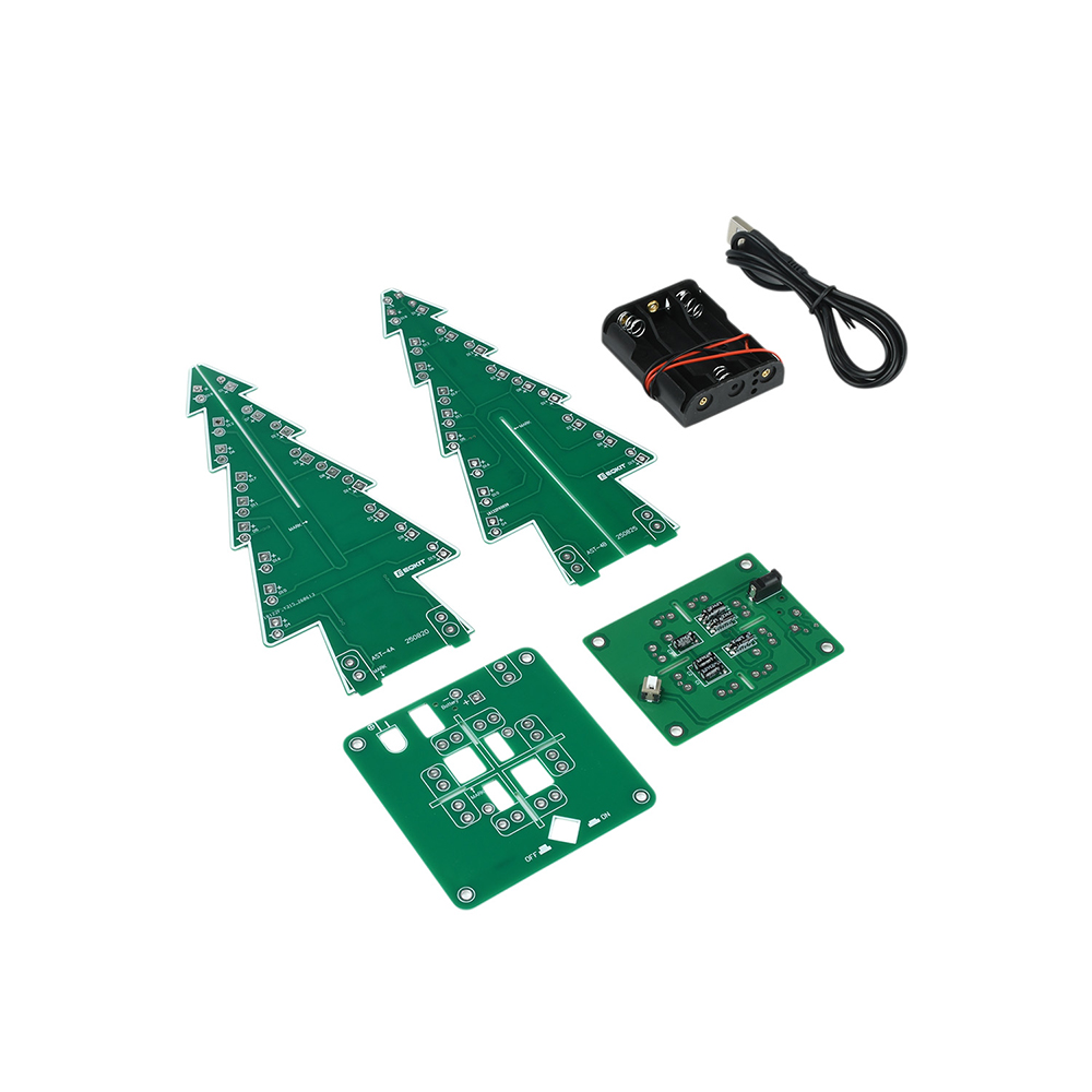 Kendin Yap 3D Noel Ağacı Lehim - Electronics New Gadgets incelemesi ve fiyatı