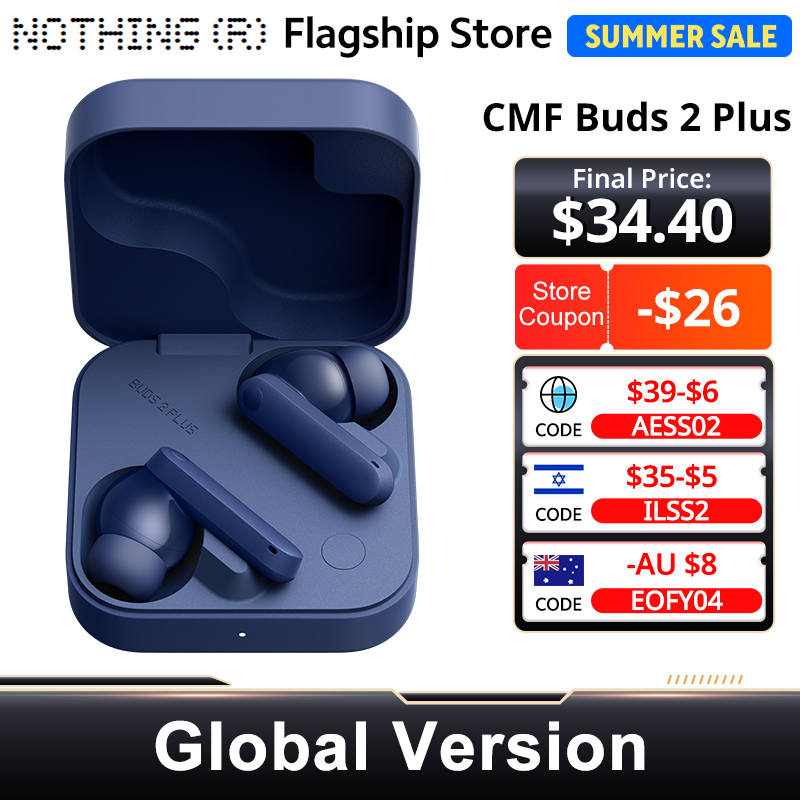 Nothing CMF Buds 2 Plus Global - Earbuds Anc Wireless incelemesi ve fiyatı