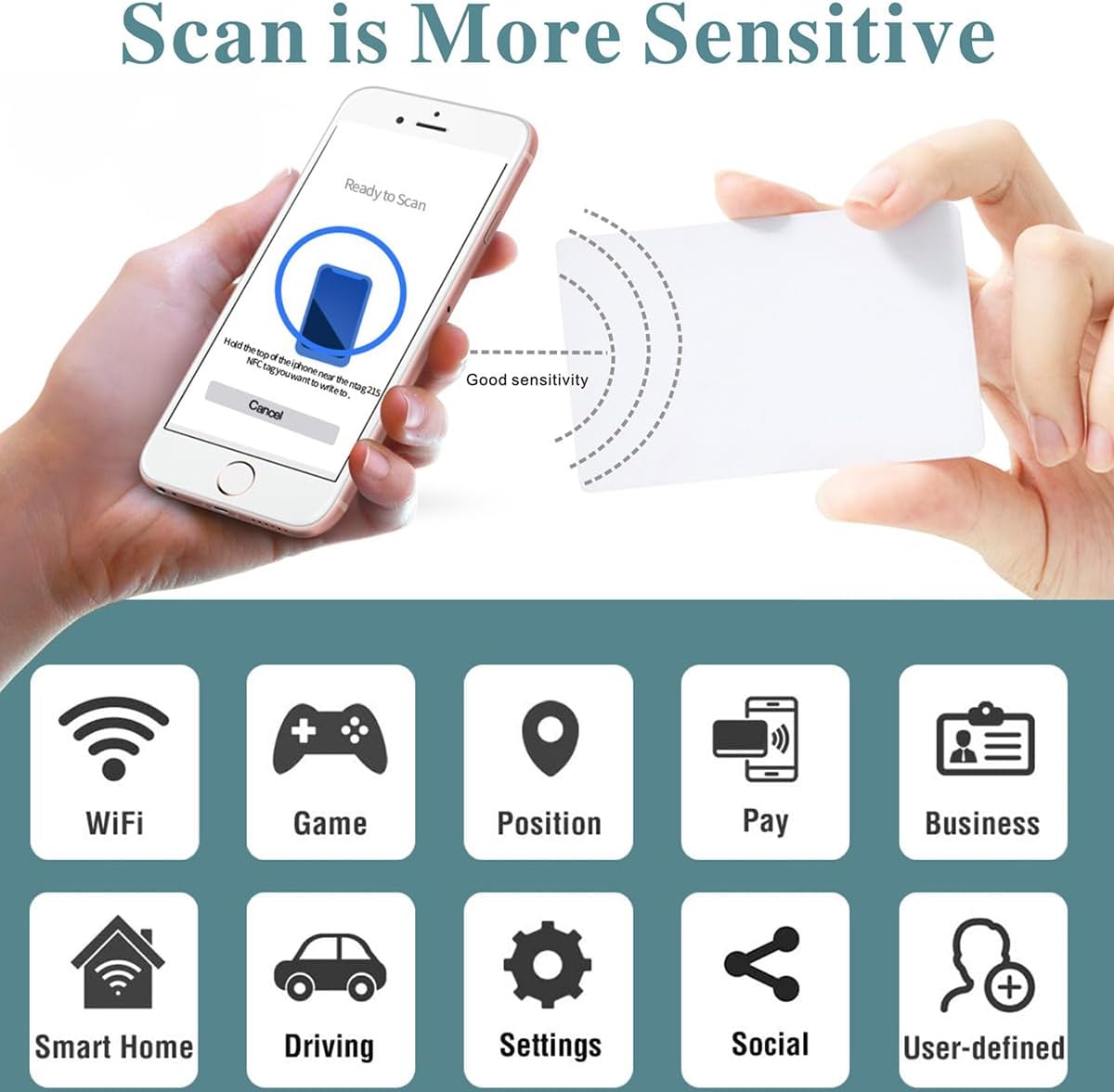 2-20 Adet Ntag216 Ntag215 Ntag - Nfc Tag Programmable incelemesi ve fiyatı